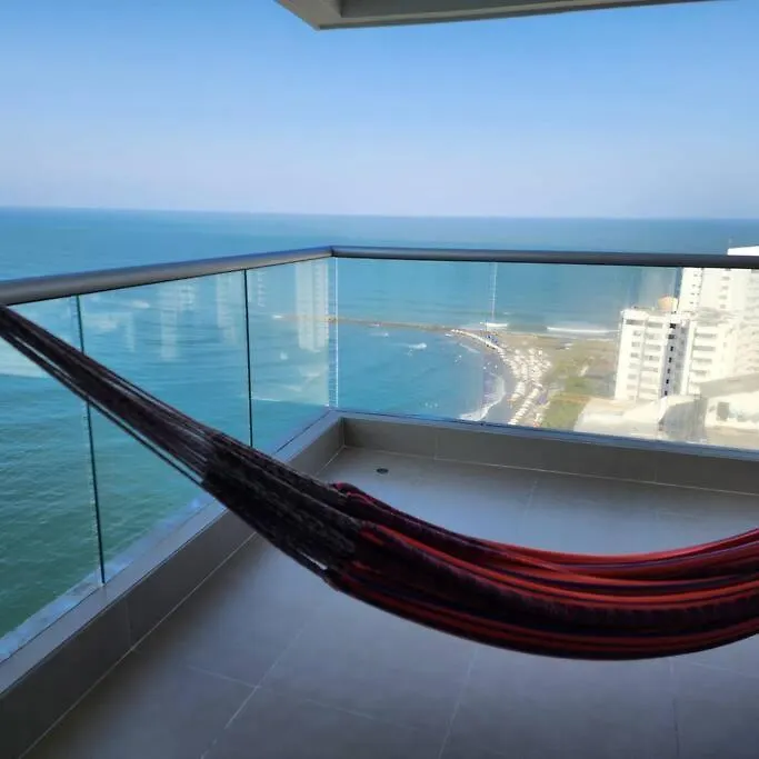 Apartmán Espectacular Vista Al Mar En Palmetto Sunset Pis20 Cartagena