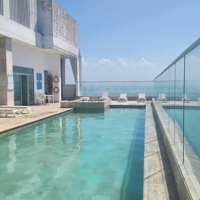 Espectacular Vista Al Mar En Palmetto Sunset Pis20 Apartment Cartagena